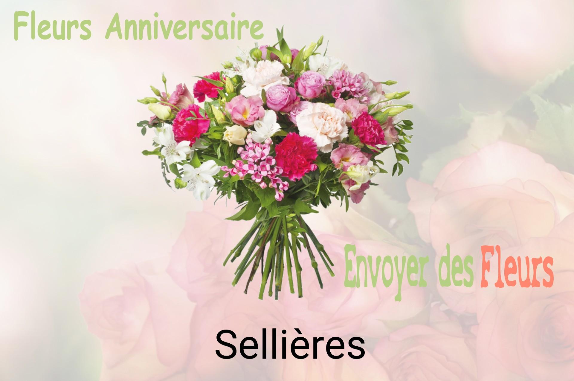Bouquet de fleurs d’anniversaire livré à Sellières